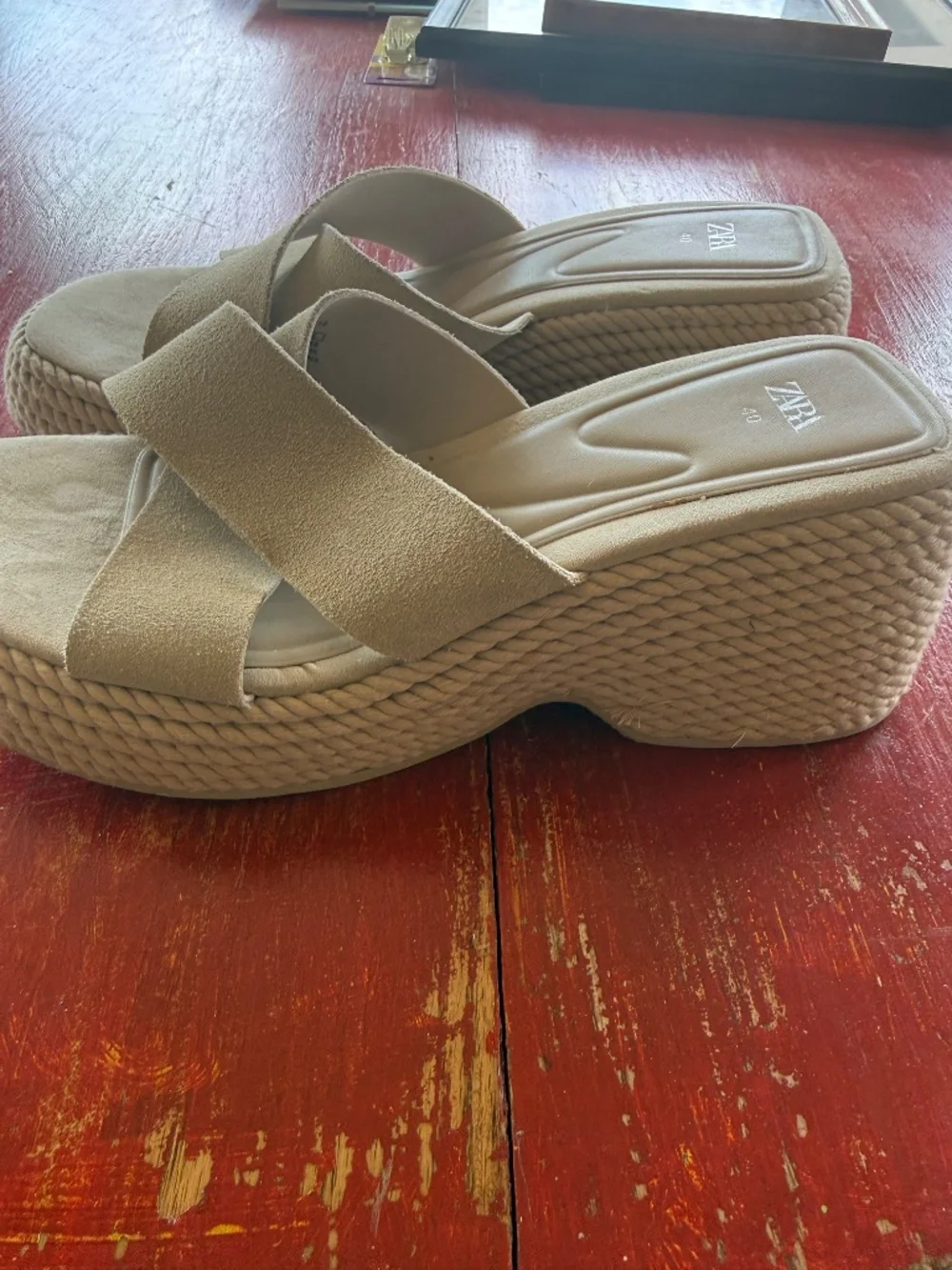 Zara wedges 40